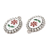 Alloy Enamel Pendants PALLOY-K011-01P-2