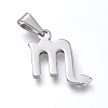 Non-Tarnish 304 Stainless Steel Pendants LS-STAS-L210-06G-P-01-1