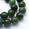Natural Xiuyan Jade Beads Strands G-I206-11-12mm-3