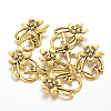 Tibetan Style Toggle Clasps LS-X-GLF0677Y-2