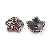Tibetan Style Bead Caps LS-TIBEB-A24621-R-FF-2