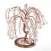 Natural Rose Quartz Tree Display Decoration DJEW-G027-20RG-06-1