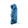 Synthetic Turquoise Angel Figurine DJEW-N006-01A-01-2