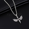Alloy Pendant 201 Stainless Steel  Chain Necklaces for Men FS-WG0EA78-06-1