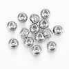 Tarnish Resistant 201 Stainless Steel Beads X-STAS-G154-37-6mm-1