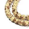 Synthetic Turquoise Beads Strands TURQ-F019-03I-4