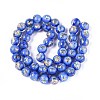 Handmade Foil Lampwork Beads LAMP-T021-31C-2