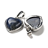 Natural Sodalite Pendants G-I358-A25-2