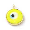 Handmade Evil Eye Lampwork Pendants LAMP-F026-05D-2