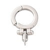 304 Stainless Steel Twister Clasps STAS-S187-01P-1