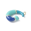 Brass Enamel Pendants KK-E093-03G-G-01-2