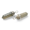 Natural Pyrite Pendants G-M378-01P-A37-3