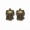 Tibetan Style Alloy Pendant Enamel Settings LS-TIBEP-N010-022AB-RS-1
