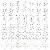 DICOSMETIC 80Pcs 4 Style 304 Stainless Steel Charms STAS-DC0008-02-1