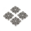 Tibetan Style Filigree Joiners LS-TIBEP-A2690-AS-LF-2