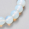 Synthetic Opalite Beaded Stretch Bracelets BJEW-Q692-47-8mm-2