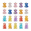 Yilisi 60Pcs 2 Style Electroplate Transparent Resin Pendants CRES-YS0001-01-13