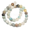 Natural Flower Amazonite Beads Strands G-F415-10mm-7