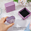 1Pc Natural Amethyst Heart Display Decoration DJEW-FH0001-46-3