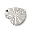 Non-Tarnish 304 Stainless Steel Pendants STAS-M312-05P-3