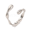 Alloy Open Cuff Rings for Women RJEW-M018-02P-02-1