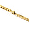 304 Stainless Steel Curb Chain/Twisted Chain Necklaces STAS-A028-N124G-3