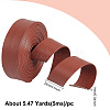 5M Flat PU Imitation Leather Cord LC-WH0009-08A-2