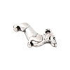 Tibetan Style Alloy Puppy Pendants TIBEP-20414-AS-NR-3