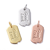 Brass Pendants ZIRC-G160-57-1