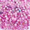 2 Bag Glass Round Beads Set JX547C-4