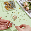 120Pcs 2 Color Iron Ball Stud Earring Findings DIY-UN0004-38-3