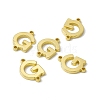 Rack Plating Brass Connector Charms KK-C007-38G-G-1