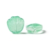 Transparent Spray Painted Glass Beads GLAA-I050-12D-3