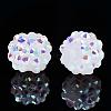 Resin Rhinestone Beads RESI-S253-12mm-GAB1-5