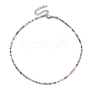 Glass Beaded Necklace NJEW-Z029-05C-1