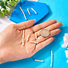 9Pcs Potato Pearl Connector Charms PALLOY-TA00130-5