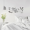 PVC Quotes Wall Sticker DIY-WH0200-023-3