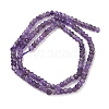 Natural Amethyst Bead Strands G-P279-74-4mm-01-5