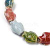 Handmade Porcelain Beads Strands PORC-P030-01A-13-2