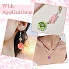 Electroplated Resin Pendants RESI-CJC0023-15-7