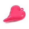 Opaque Acrylic Big Pendants OACR-B036-17E-2