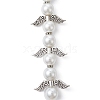 Angel Fairy Shape Glass Pearl Beads Strands AJEW-JB01180-02-2