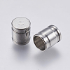 Tarnish Resistant 201 Stainless Steel Cord End Caps STAS-F195-005P-6mm-2