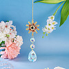 1Pc Alloy Wind Chime Ornament HJEW-TADJ0001-07C-4