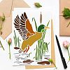 Large Plastic Reusable Drawing Painting Stencils Templates DIY-WH0202-420-7