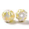 Handmade Pearlized Porcelain Beads X1-PORC-G010-02A-2