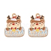 Alloy Enamel Pendants ENAM-I061-01KCG-06-1