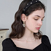 30Pcs 5 Styles Alloy Rhinestone Pendants FIND-SC0016-47-4