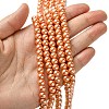 Eco-Friendly Dyed Glass Pearl Bead Strands LS-HY-A008-6mm-RB113-4