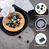 Crafans DIY Men's Gemstone Bracelet with Cross Making Kits DIY-CF0001-21-10